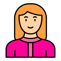 Massage Therapist Filled Line Icon