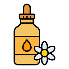 Essential Oil Filled Line Icon