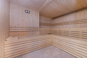 Fototapeta na wymiar Saunas are an integral part of the Finnish lifestyle. They are found on the shores of Finland's many lakes, in private apartments, corporate headquarters, in Parliament