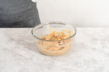 Carrot bundt cake with cream cheese frosting