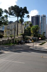 Fototapeta na wymiar Curitiba- Batel suburb