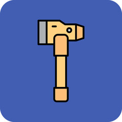 Scope Multicolor Round Corner Filled Line Icon