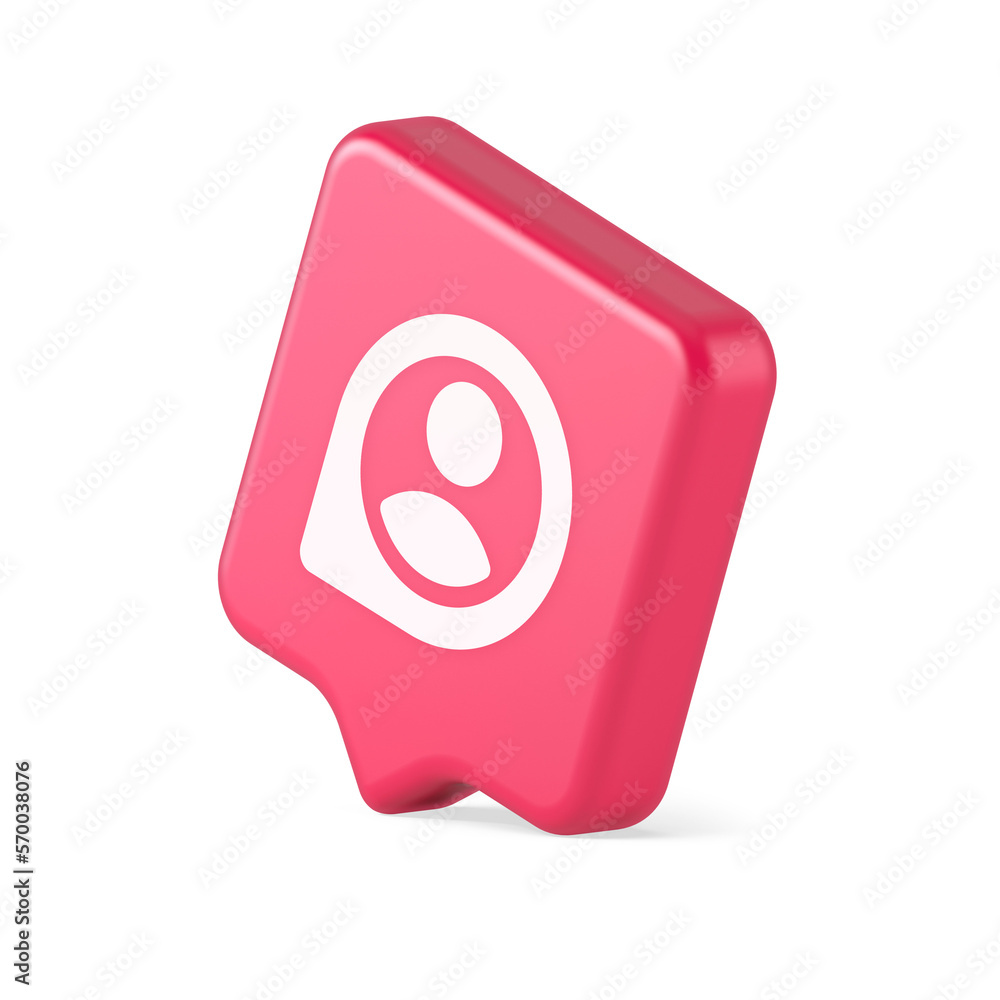 Poster human map pin pointer location position find navigation button person gps global data 3d speech bubb