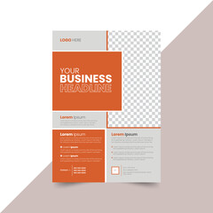 Business Flyer Corporate Flyer Template Geometric shape Flyer rectangle Abstract Colorful concepts