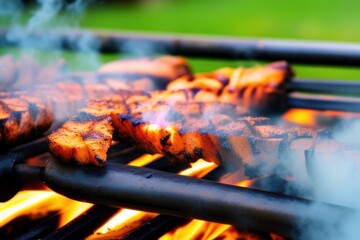 barbecue on the grill