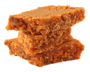 Barfi made from peanut and coconut