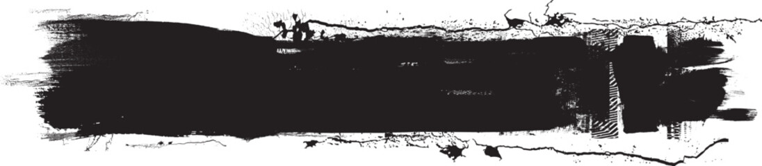 Fototapeta premium Glitch distorted grunge layer . Noise destroyed texture . Trendy defect error shapes . Overlay grunge texture . Distressed effect .Vector shapes with a halftone dots screen print texture.