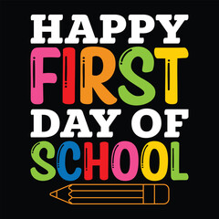 Welcome Back To School First Day of School Teachers Gifts, Typography, Preschool, Pre-k