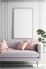 Wall art canvas mockup. Best wall art frame mockup.beautiful wall art empty frame.