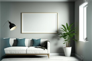 Wall art canvas mockup. Best wall art frame mockup.beautiful wall art empty frame.