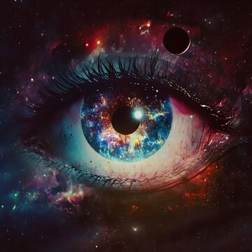 eye in the celestial night