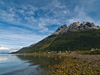 First snow in Northern Norway mountains