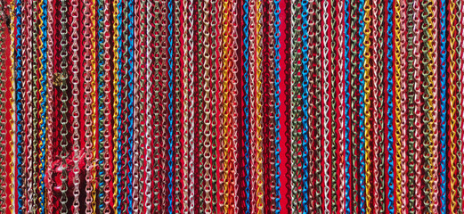 Chain link aluminium curtain