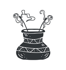 incense sticks esoteric colorless