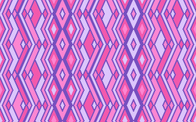 Asymmetric rhombus traditional motifs vector geometric pattern.