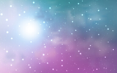space texture, glowing stars. Night starry sky with white stardust. Stars and galaxy outer space sky night universe
