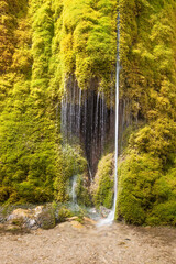 Three mill waterfall, waterfall three mills, Eifel, North Rhine-Westphalia, Germany