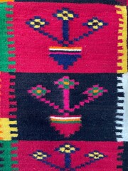 texture background handwoven rug