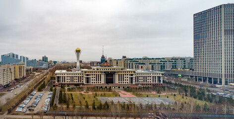 Astana at winter in Kazahstan