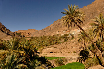 Marocco, regione Sousse Massa, antico villaggio berbero fortificato
