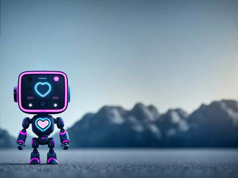Adorable Little Robots - Generative AI Image