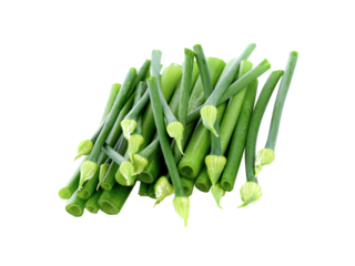 chives flower or chinese chive isolated on  transparent png