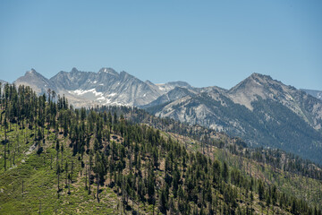 Kennedy Pass Towers over Kings Canyon Wilderness