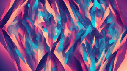 abstract colorful background - generative ai illustration