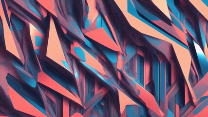 abstract colorful background - generative ai illustration