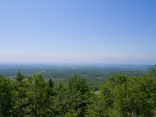 丘から見える風景