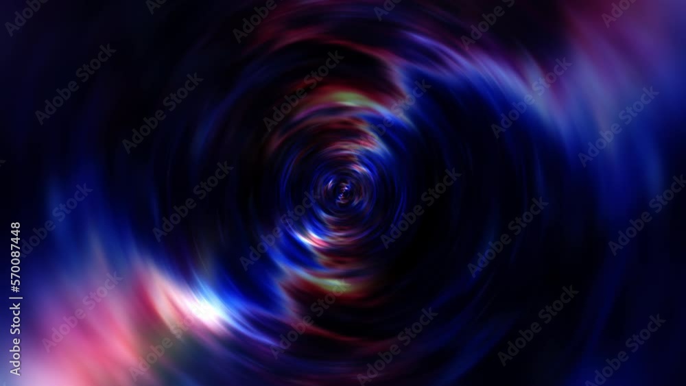 Poster abstract loop science technology grunge dark blue red space cloud tunnel wormhole background. space 
