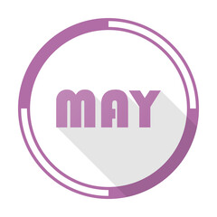 Bullet with May month.