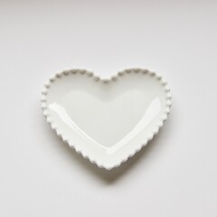 Pratinho em forma de coração - heart shaped dish