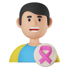 patient 3d illustration