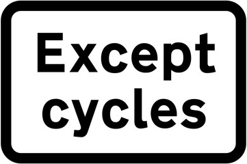 Bus and cycle signs REF2023029 – Road traffic sign images for reproduction - Official Edition
