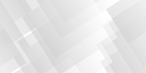 Obraz premium Abstract white and gray background with lines white light & grey background. Space design concept. Decorative web layout or poster, banner. White grey background vector design.