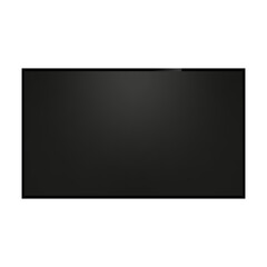 Flat screen tv. Digital space. Vector illustration.