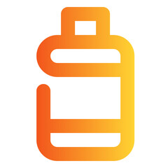 Bottle gradient icon