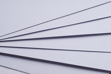 Blank watercolor paper sheets as background, top view
