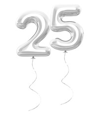 25 Balloon Number