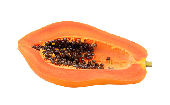 papaya slice on transparent png