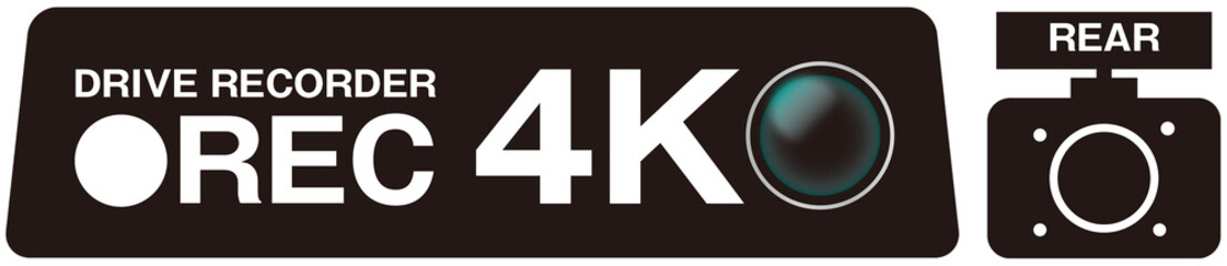 Fototapeta premium ドライブレコーダーアイコン