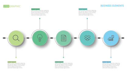 template elements timeline info Business data visualization. timeline infographic icons designed for infographics template.