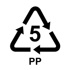 S&iacute;mbolos de reciclaje del pl&aacute;stico, PET o PETE , HDPE, PVC, LDPE , PP, PS, OTHER.