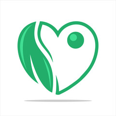 Vector love heart illustration