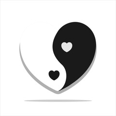 Vector love heart illustration