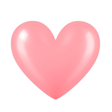 pink heart shaped