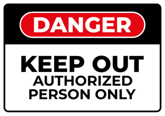 Danger sign board printable vector