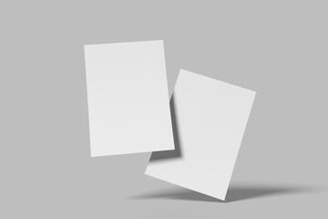 A4 Flyer Blank Mockup