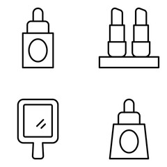 Beauty Vector Line Icons